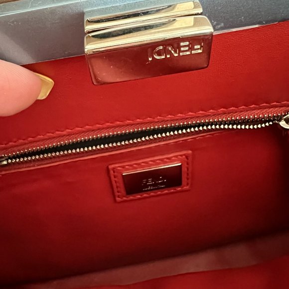 Brand New Fendi Mini Peekaboo bag - Picture 7 of 13